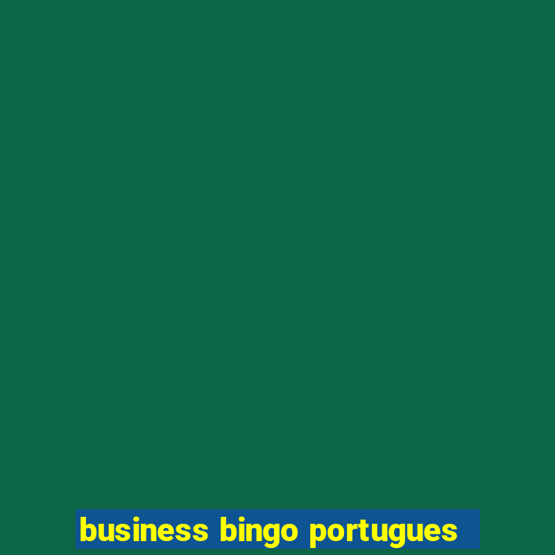 business bingo portugues